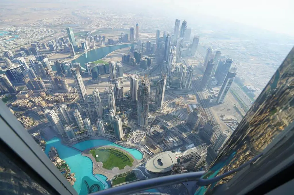 From Burj Khalifa City View