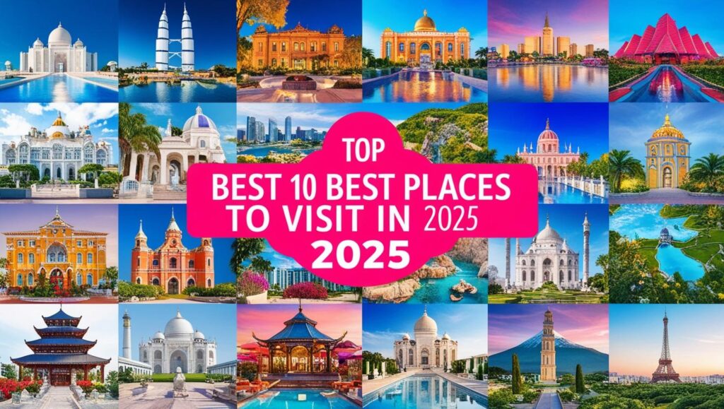Top 10 best places to visit in 2025